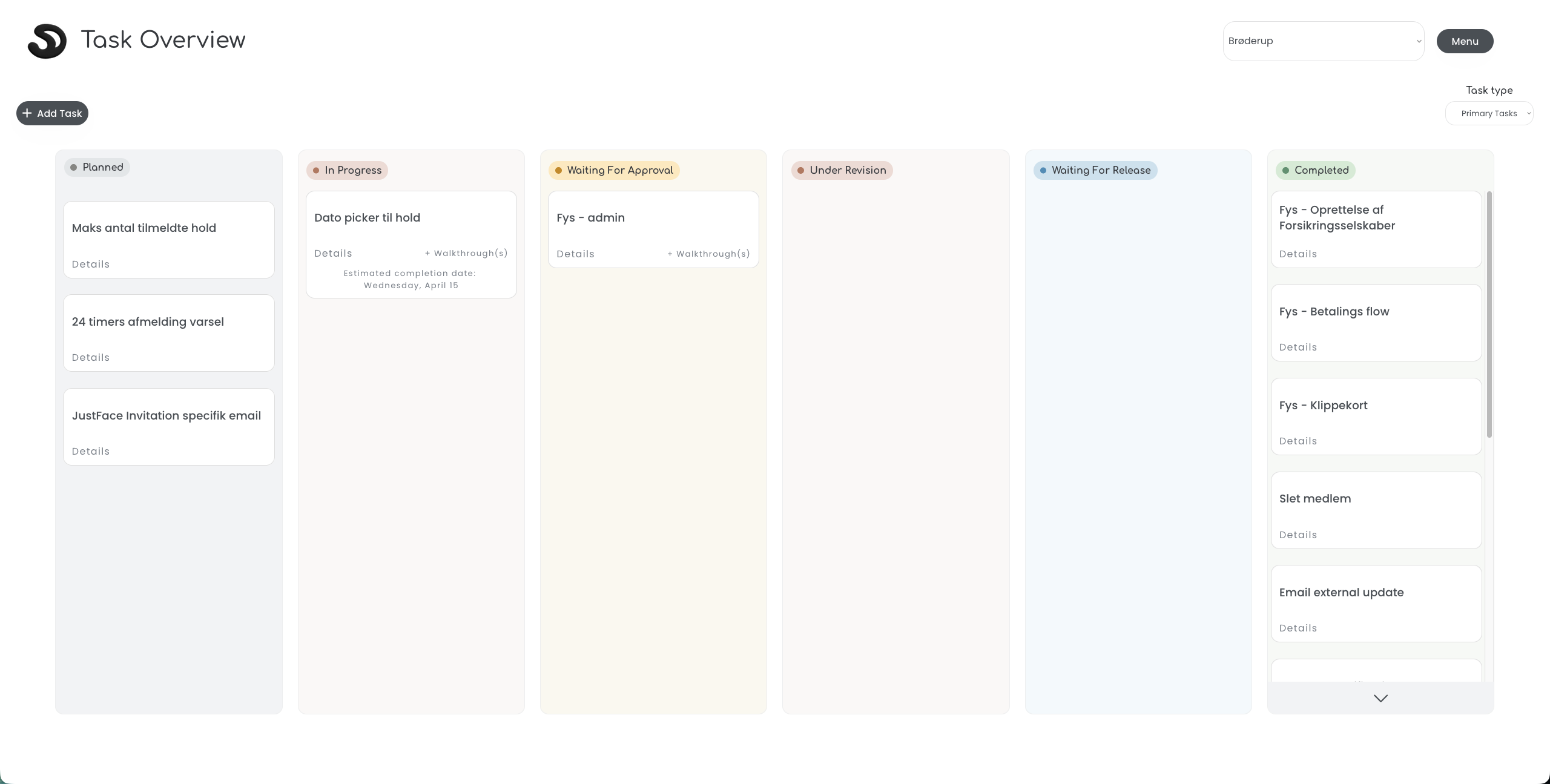 Leady product screenshot